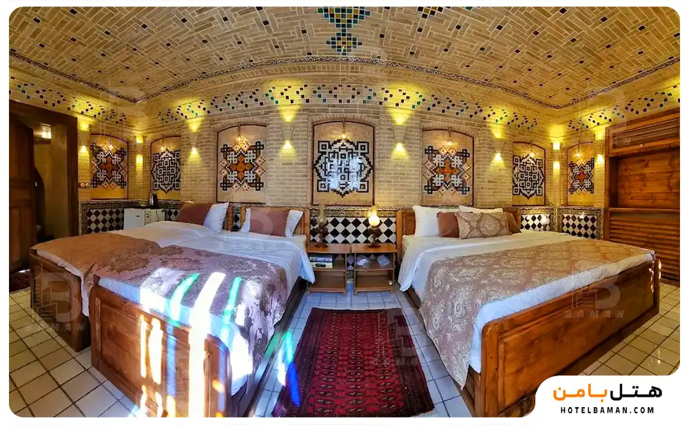 اتاق چهارتخته مروارید vip (اقامت با صبحانه)